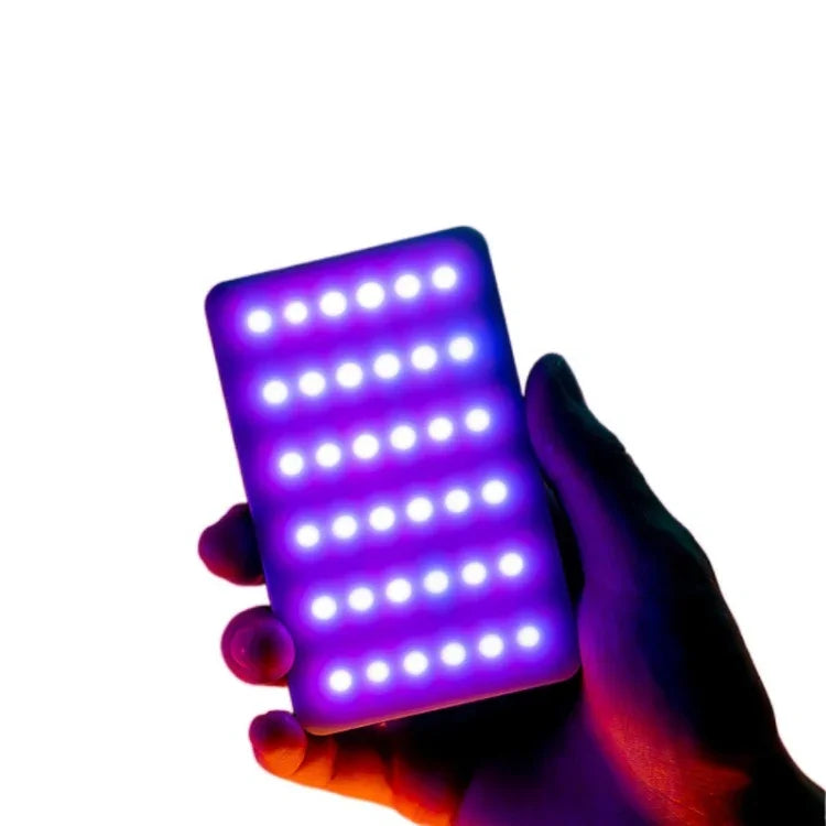 ไฟถ่ายภาพขนาดเล็ก Ulanzi VL120 RGB สีเต็มรูปแบบสำหรับกล้อง SLR, VL120 RGB