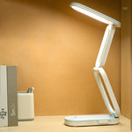 โคมไฟตั้งโต๊ะ LED YAGE T125 USB พับได้ สำหรับอ่านหนังสือ ป้องกันสายตา สีขาวเซรามิก, ขาวน้ำเงิน, ขาวชมพู