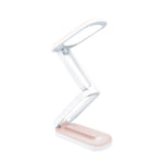 โคมไฟตั้งโต๊ะ LED YAGE T125 USB พับได้ สำหรับอ่านหนังสือ ป้องกันสายตา สีขาวเซรามิก, ขาวน้ำเงิน, ขาวชมพู