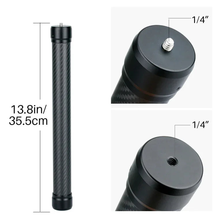 แท่งต่อคาร์บอนไฟเบอร์สำหรับกันสั่นมือถือ Ulanzi Agimbalgear สำหรับ DJI RONIN-S, สำหรับ DJI RONIN-S ความยาว: 35.5 ซม.