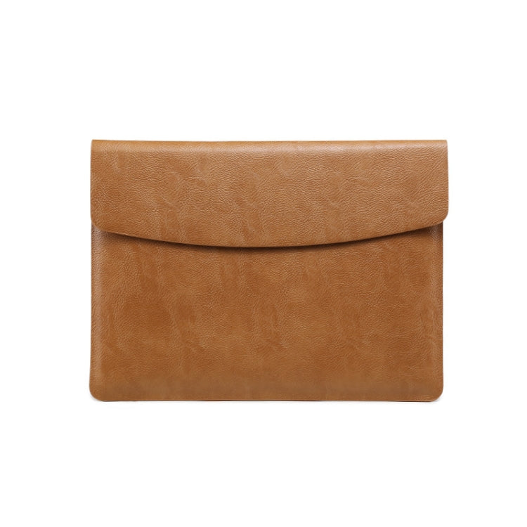 Horizontal Litchi Texture Laptop Bag Liner Bag For MacBook, 13 Inch A1708 / 1706/1989 / A2337 / A2338, 15 Inch A1707 / 1990, Pro 16 Inch A2141
