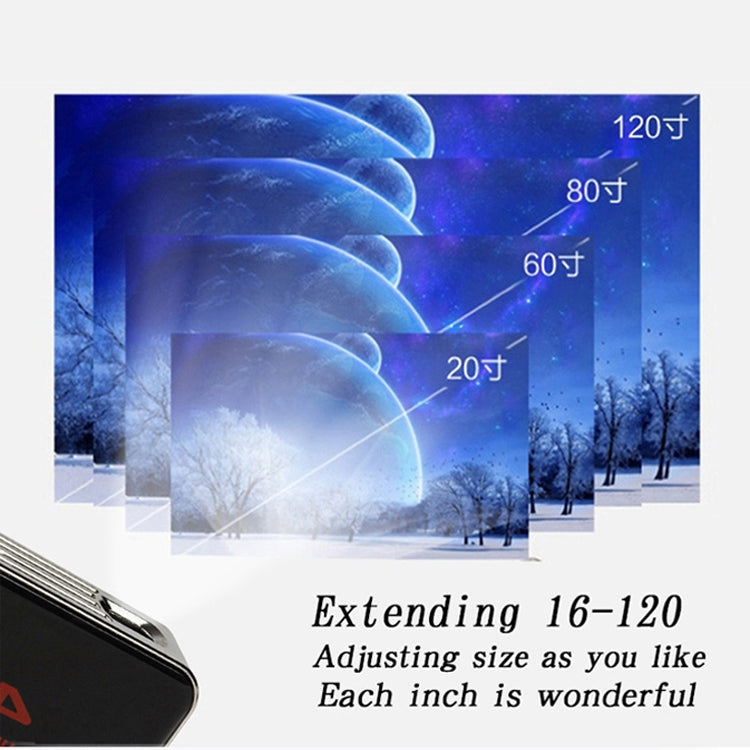 C6 โปรเจคเตอร์ DLP HD มินิสมาร์ท Android 2GB+32GB โปรเจคเตอร์ไร้สาย ปลั๊ก US (สีดำ), ปลั๊ก EU (สีดำ), ปลั๊ก UK (สีดำ), ปลั๊ก AU (สีดำ), ปลั๊ก US (สีขาว), ปลั๊ก UK (สีขาว), ปลั๊ก AU (สีขาว)