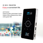 C6 โปรเจคเตอร์ DLP HD มินิสมาร์ท Android 2GB+32GB โปรเจคเตอร์ไร้สาย ปลั๊ก US (สีดำ), ปลั๊ก EU (สีดำ), ปลั๊ก UK (สีดำ), ปลั๊ก AU (สีดำ), ปลั๊ก US (สีขาว), ปลั๊ก UK (สีขาว), ปลั๊ก AU (สีขาว)