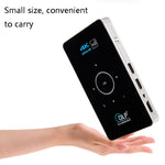 C6 โปรเจคเตอร์ DLP HD มินิสมาร์ท Android 2GB+32GB โปรเจคเตอร์ไร้สาย ปลั๊ก US (สีดำ), ปลั๊ก EU (สีดำ), ปลั๊ก UK (สีดำ), ปลั๊ก AU (สีดำ), ปลั๊ก US (สีขาว), ปลั๊ก UK (สีขาว), ปลั๊ก AU (สีขาว)