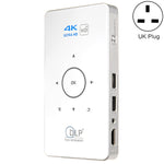C6 โปรเจคเตอร์ DLP HD มินิสมาร์ท Android 2GB+32GB โปรเจคเตอร์ไร้สาย ปลั๊ก US (สีดำ), ปลั๊ก EU (สีดำ), ปลั๊ก UK (สีดำ), ปลั๊ก AU (สีดำ), ปลั๊ก US (สีขาว), ปลั๊ก UK (สีขาว), ปลั๊ก AU (สีขาว)