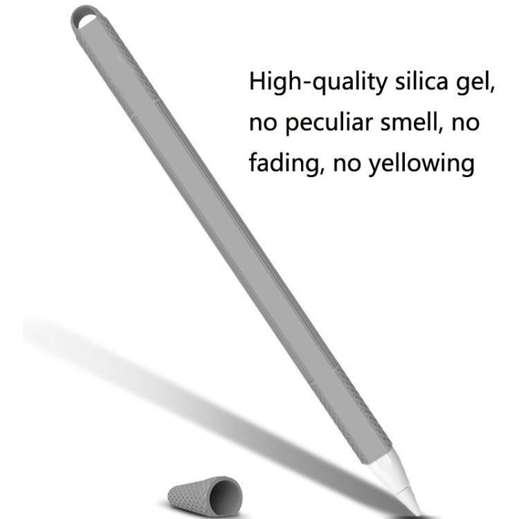 เคสซิลิโคนป้องกันปากกา Stylus 5 ชิ้น สำหรับ Apple Pencil 1, สำหรับ Apple Pencil 2