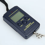 เครื่องชั่งดิจิทัลขนาดเล็ก 10g สำหรับตกปลา แบบพกพา เครื่องชั่งแขวนอิเล็กทรอนิกส์สำหรับครัว ความจุ 40kg, 40kg ไม่มีไฟหลัง, 40kg มีไฟหลัง