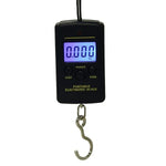 เครื่องชั่งดิจิทัลขนาดเล็ก 10g สำหรับตกปลา แบบพกพา เครื่องชั่งแขวนอิเล็กทรอนิกส์สำหรับครัว ความจุ 40kg, 40kg ไม่มีไฟหลัง, 40kg มีไฟหลัง