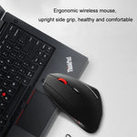 Lenovo Thinkbook เมาส์ไร้สายออกแบบตามหลักสรีรศาสตร์ จับข้างมือได้ดี รุ่น Side Grip Mice