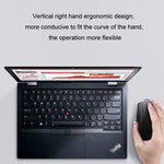 Lenovo Thinkbook เมาส์ไร้สายออกแบบตามหลักสรีรศาสตร์ จับข้างมือได้ดี รุ่น Side Grip Mice