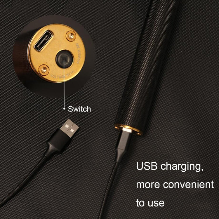 เครื่องตัดแต่งผมหัวเหล็กทรงตัวทีกลวง ชาร์จ USB เครื่องตัดผมไฟฟ้าสลักลาย, หัวเหล็ก (สีดำ), หัวเหล็ก (สีทอง), หัวเหล็ก (สีเงิน), หัวเหล็ก (ไล่เฉดสี)
