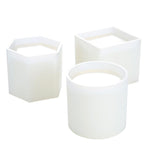 BM-02 Flower Pot Cup Pen Holder Silicone Mold