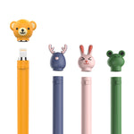 ซิลิโคนลายการ์ตูน ปากกาคาปาซิทีฟ ป้องกันลื่นและกันตก สำหรับ Apple Pencil 1