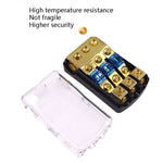 Car Audio Modification Fuse Holder Fuse Liner Fuse Splitter, 1 In 2 Out, 1 In 3 Out, 1 In 4 Out