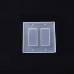 Crystal Epoxy Mirror Porous Socket Button Data Line Switch Panel Silicone Mold, Style One, Style Two, Style Three, Style Four, Style Five, Style Six