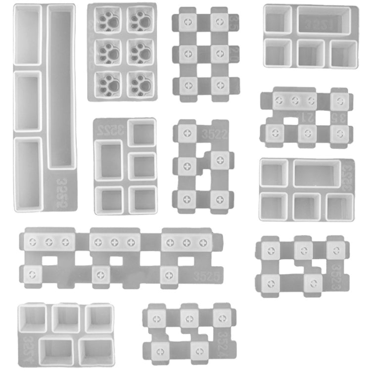 แม่พิมพ์ซิลิโคน DIY สำหรับปุ่มคีย์ OEM แป้นพิมพ์กลไก, MD3520, MD3521, MD3522, MD3523, MD3524, MD3525