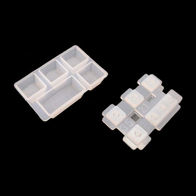 แม่พิมพ์ซิลิโคน DIY สำหรับปุ่มคีย์ OEM แป้นพิมพ์กลไก, MD3520, MD3521, MD3522, MD3523, MD3524, MD3525