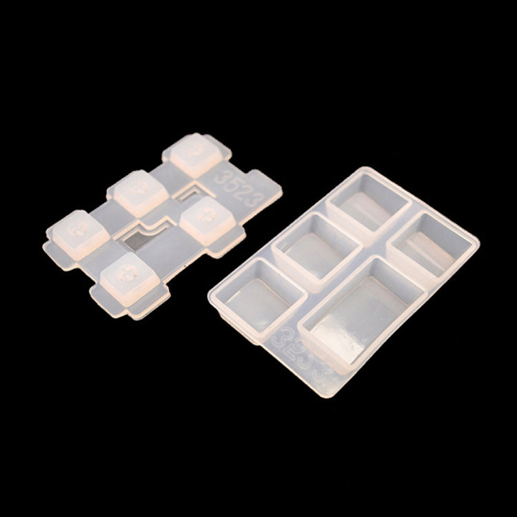 แม่พิมพ์ซิลิโคน DIY สำหรับปุ่มคีย์ OEM แป้นพิมพ์กลไก, MD3520, MD3521, MD3522, MD3523, MD3524, MD3525