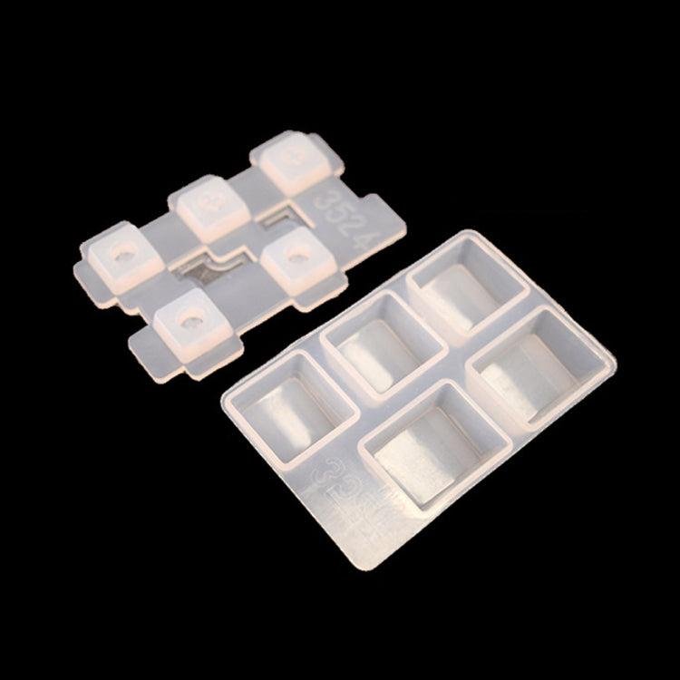 แม่พิมพ์ซิลิโคน DIY สำหรับปุ่มคีย์ OEM แป้นพิมพ์กลไก, MD3520, MD3521, MD3522, MD3523, MD3524, MD3525