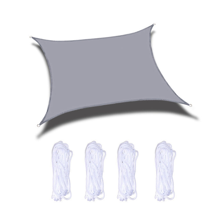 ผ้าใบกันแดดกันน้ำสำหรับสวนกลางแจ้ง ป้องกันรังสี UV ขนาด: 4m x 5m, 4m x 5m