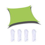 ผ้าใบกันแดดกันน้ำสำหรับสวนกลางแจ้ง ป้องกันรังสี UV ขนาด: 3m x 3m, 3m x 3m