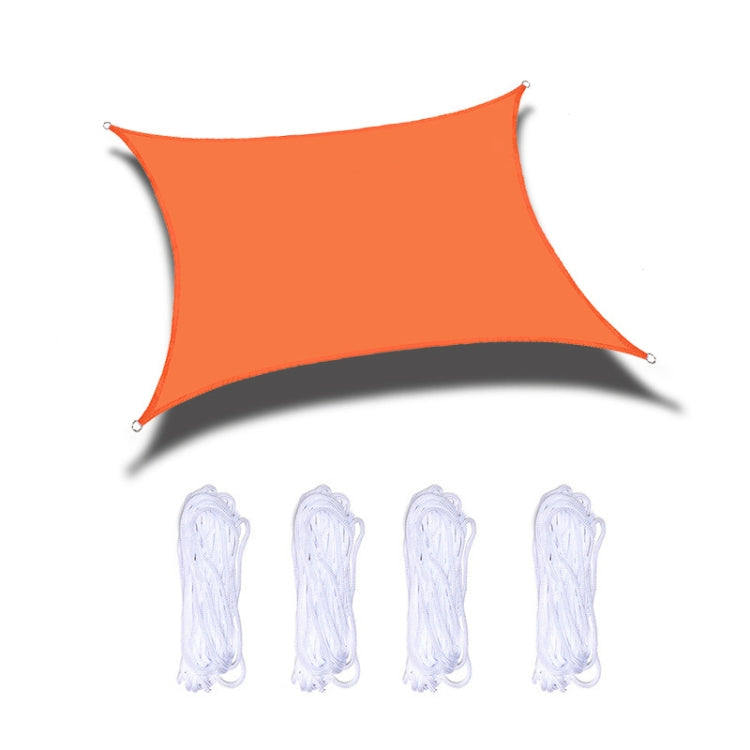 ผ้าใบกันแดดกันน้ำสำหรับสวนกลางแจ้ง ป้องกันรังสี UV ขนาด: 4m x 4m, 4m x 4m