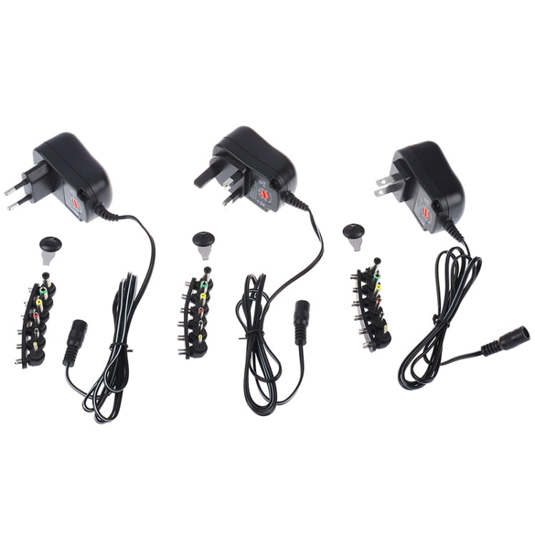 อะแดปเตอร์จ่ายไฟสวิตช์ปรับแรงดันไฟฟ้า C5 3-12V 12W พร้อมหัว DC, ปลั๊ก US, ปลั๊ก UK, ปลั๊ก EU