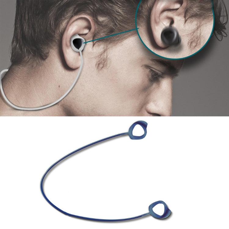 3 ชิ้น สายซิลิโคนกันหายสำหรับหูฟังบลูทูธแบบสปอร์ต Samsung GALAXY Buds 1 / 2, สีดำ, สีขาว, สีแดง, สีน้ำเงิน