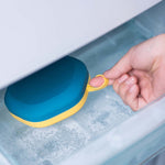 DIY Creative Hexagonal Ice Cube Mold Storage Box DIY Homemade Ice Tray, Hexagonal(White), Hexagonal(Red Blue)
