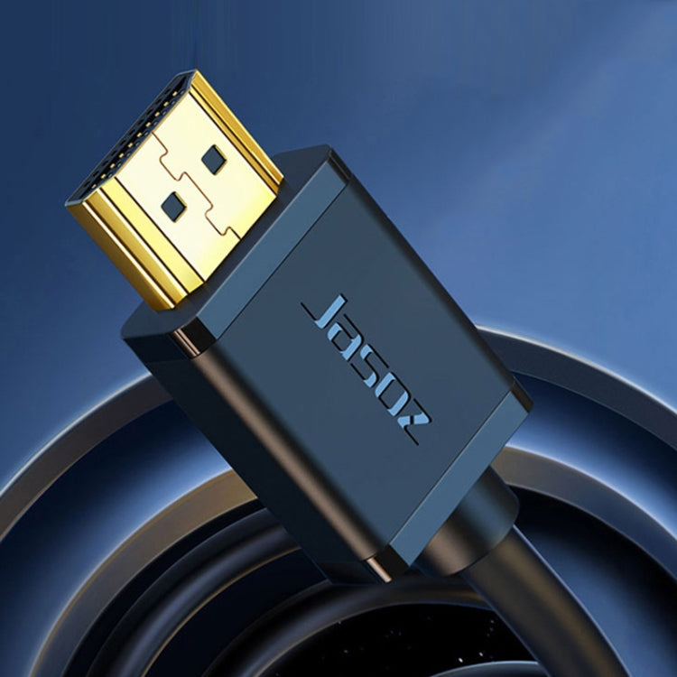 สาย HDMI 4K ความละเอียดสูง Jasoz สำหรับโปรเจคเตอร์และคอมพิวเตอร์ แกนทองแดงบริสุทธิ์, ความยาวสาย: 0.5m, 1m, 1.5m, 2m, 3m, 5m, 8m, 10m, 12m, 15m, 20m