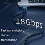 สาย HDMI 4K ความละเอียดสูง Jasoz สำหรับโปรเจคเตอร์และคอมพิวเตอร์ แกนทองแดงบริสุทธิ์, ความยาวสาย: 0.5m, 1m, 1.5m, 2m, 3m, 5m, 8m, 10m, 12m, 15m, 20m