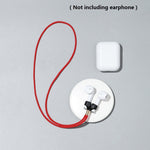 สายแม่เหล็กแข็งแรงกันหายสำหรับหูฟังไร้สาย Acrylic สำหรับ AirPods, สีแดง, สีดำ