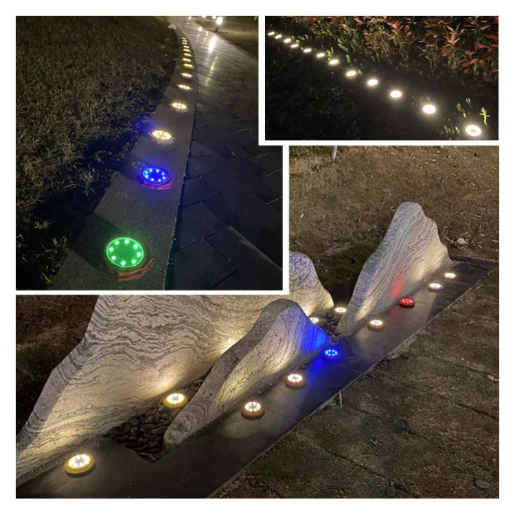 โคมไฟฝังดินรูปกลีบดอกไม้พลังงานแสงอาทิตย์ 8 LED 2 ชิ้น กันน้ำ สำหรับสนามหญ้าและสวน, สเปค:, ลิลลี่ม่วง (แสงขาว), ลิลลี่ม่วง (แสงวอร์ม), ลิลลี่ม่วง (แสงสีสัน), กุหลาบแดง (แสงขาว), กุหลาบแดง (แสงวอร์ม), กุหลาบแดง (แสงสีสัน)