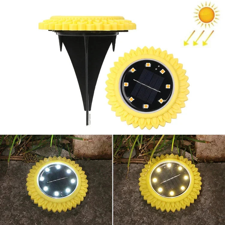 โคมไฟฝังดินรูปกลีบดอกไม้พลังงานแสงอาทิตย์ 8 LED 2 ชิ้น กันน้ำ สำหรับสนามหญ้าและสวน, สเปค:, ลิลลี่ม่วง (แสงขาว), ลิลลี่ม่วง (แสงวอร์ม), ลิลลี่ม่วง (แสงสีสัน), กุหลาบแดง (แสงขาว), กุหลาบแดง (แสงวอร์ม), กุหลาบแดง (แสงสีสัน)