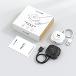 Jasoz HUB USB2.0 ความเร็วสูง 4 พอร์ต 1 ถึง 4, สีดำ 0.3m, 0.5m, 1.2m, สีขาว 0.3m, 0.5m, 1.2m