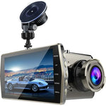 เครื่องบันทึกวิดีโอหน้ารถและหลังรถเลนส์คู่ 4 นิ้ว HD 1080P พร้อมระบบมองเห็นกลางคืน, 1080P
