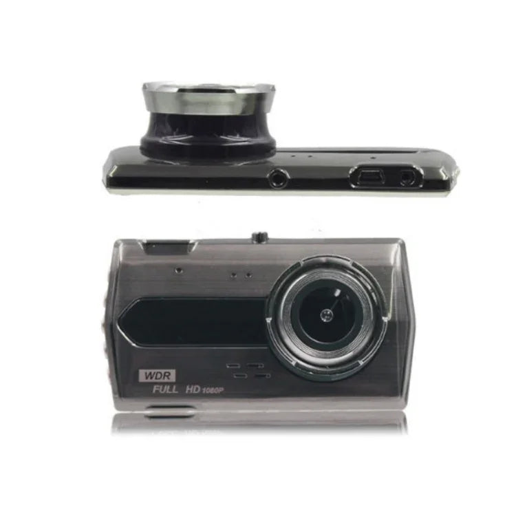 เครื่องบันทึกวิดีโอหน้ารถและหลังรถเลนส์คู่ 4 นิ้ว HD 1080P พร้อมระบบมองเห็นกลางคืน, 1080P