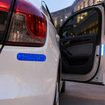 10 Sets High-brightness Laser Reflective Strip Warning Tape Decal Car Reflective Stickers Safety Mark, Red, Green, Blue, Yellow