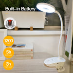 โคมไฟตั้งโต๊ะหนีบ YAGE YG-8102 2W 18 หลอด LED สวิตช์สัมผัส ปรับความสว่าง 3 ระดับ ปกป้องสายตา