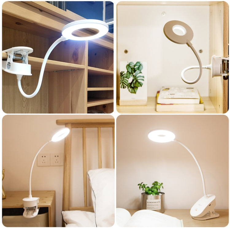 โคมไฟตั้งโต๊ะหนีบ YAGE YG-8102 2W 18 หลอด LED สวิตช์สัมผัส ปรับความสว่าง 3 ระดับ ปกป้องสายตา