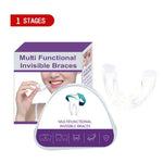 เครื่องมือจัดฟันใส อุปกรณ์ป้องกันปากสำหรับกีฬามวย ระยะที่หนึ่ง, ระยะที่สอง, ระยะที่สาม