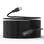 สายต่อขยาย USB 3.0 ตัวผู้เป็นตัวเมีย D.Y.TECH ชิปป้องกันสองชั้น, ความยาว: 10m, 15m