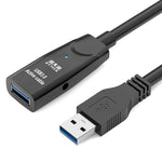สายต่อขยาย USB 3.0 ตัวผู้เป็นตัวเมีย D.Y.TECH ชิปป้องกันสองชั้น, ความยาว: 10m, 15m