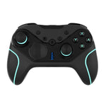 จอยเกมไร้สายพร้อมฟังก์ชันปลุกเครื่องสำหรับ Nintendo Switch/Android/IOS/PC, สไตล์:, S818 สีเขียวดำ