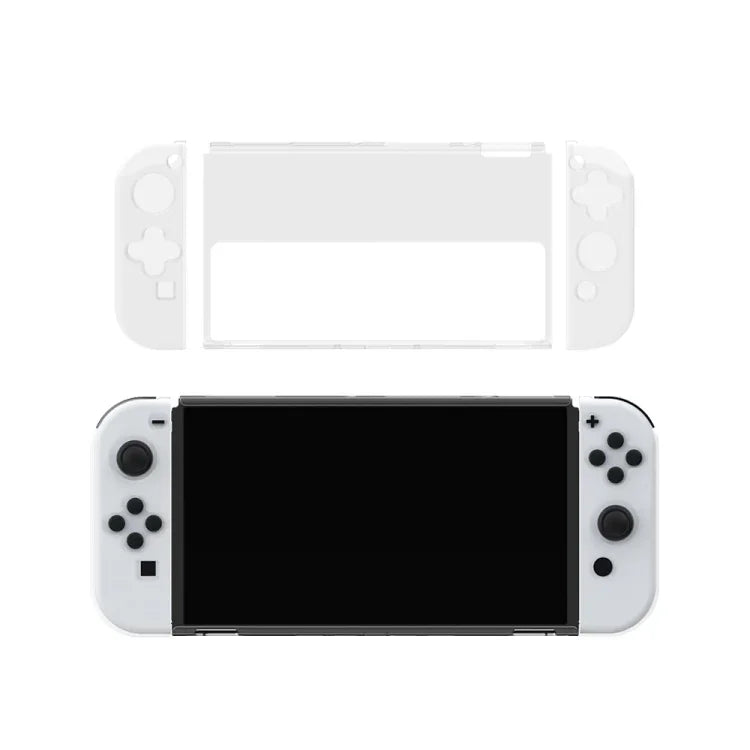 DOBE เคส TPU ใสแบบคริสตัลสำหรับจอยเกม Switch OLED, TNS-1133C