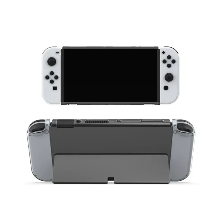 DOBE เคส TPU ใสแบบคริสตัลสำหรับจอยเกม Switch OLED, TNS-1133C