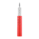 เครื่องรับเสียงบลูทูธ Lavalier 3.5 มม. พร้อมอะแดปเตอร์โลหะ H-139 สีดำ น้ำเงิน แดง ขาว เขียว