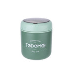 Portable Thermal Insulation Sealed Soup Cup With Lid Breakfast Lunch Box For Office Workers, Pink, Blue, Green