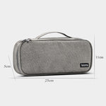 กระเป๋าเก็บอุปกรณ์สายชาร์จโน้ตบุ๊ก Baona BN-B002 สีเทา, สีดำ
