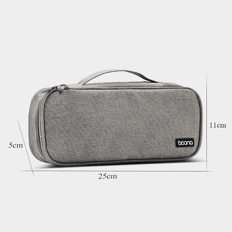 กระเป๋าเก็บอุปกรณ์สายชาร์จโน้ตบุ๊ก Baona BN-B002 สีเทา, สีดำ